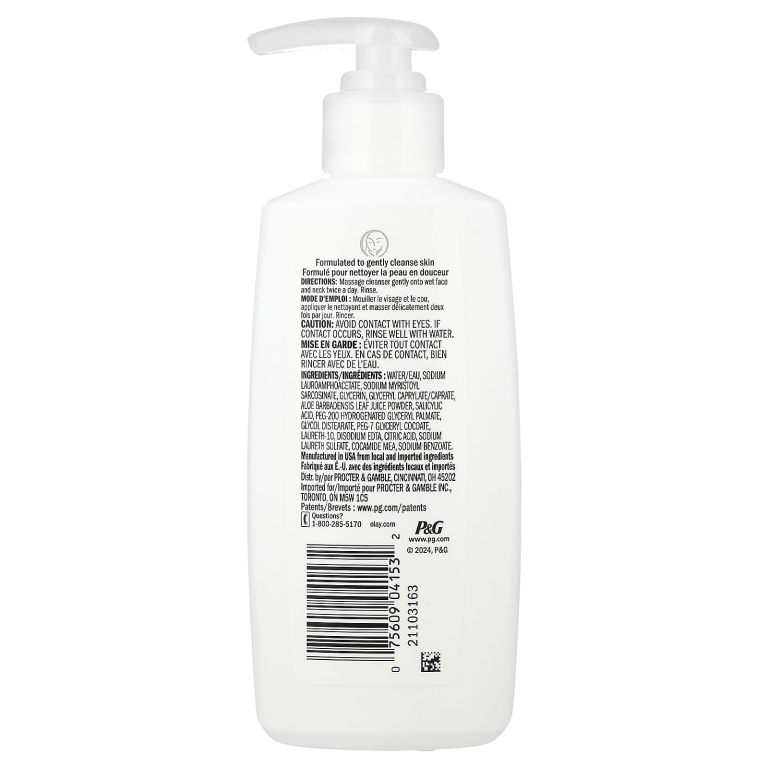 Olay, Cleanse, мягкая пенка для умывания, 200 мл (6,7 жидк. унц.)