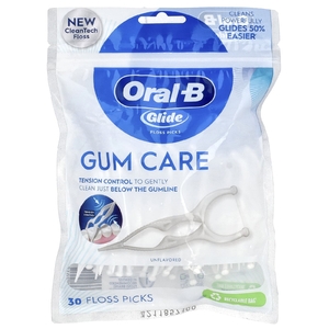 Oral-B, Glide, уход за деснами, наборы для чистки зубов, без добавок, 30 шт.