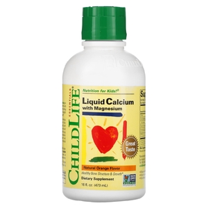 ChildLife Essentials, жидкий кальций с магнием, с натуральным апельсиновым вкусом, 474 мл (16 жидк. унций)