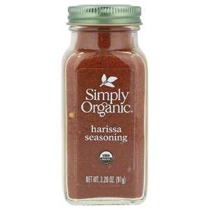 Simply Organic, приправа харисса, 91 г (3,20 унции)