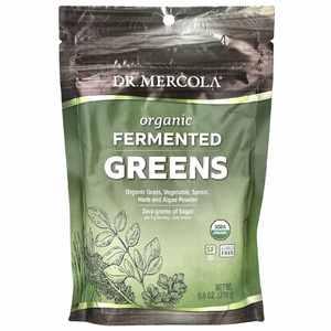 Dr. Mercola, органическая ферментированная зелень, 270 г (9,5 унции)