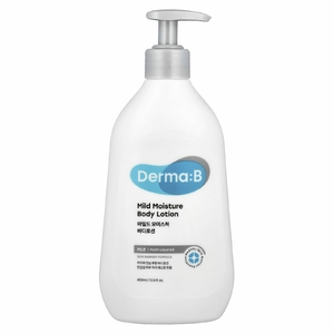 Derma:B, Мягкий увлажняющий лосьон для тела, без отдушек, 400 мл (13,5 жидк. унций)