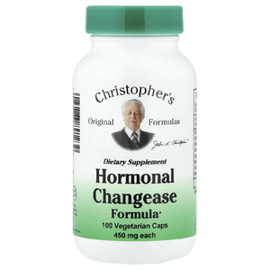 Christopher's Original Formulas, средство для помощи в период менопаузы и поддержки выработки женских гормонов, 100 вегетарианских капсул