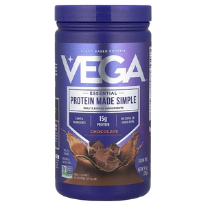 Vega, Essential Protein Made Simple, растительный протеин, со вкусом шоколада, 271 г (9,6 унции) (Товар снят с продажи) 