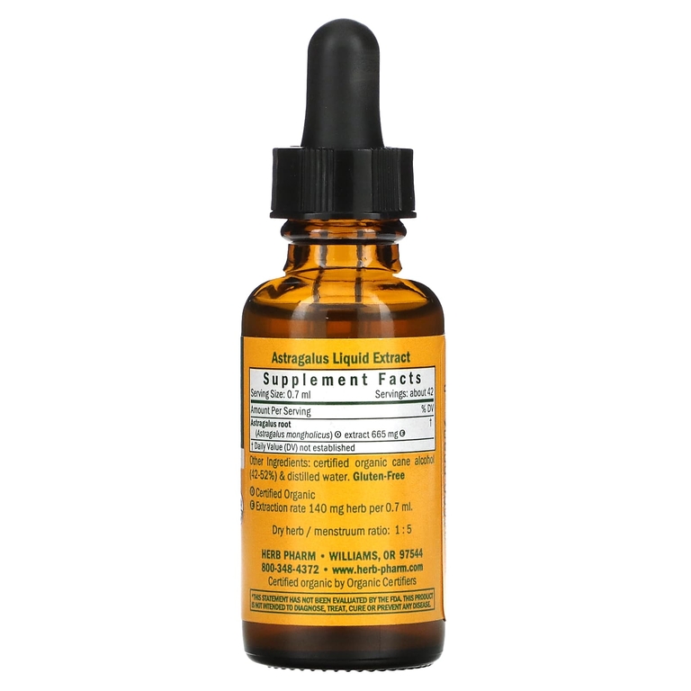 Herb Pharm, Астрагал, 1 жидкая унция (30 мл)