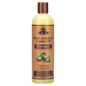 Okay Pure Naturals, Black Jamaican Castor Oil, черное ямайское касторовое масло, шампунь, 355 мл (12 жидк. унций)