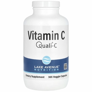 Lake Avenue Nutrition, витамин C, с Quali-C, 1000 мг, 365 растительных капсул