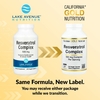 California Gold Nutrition, комплекс ресвератрола с экстрактом виноградных косточек, экстрактом красного вина и транс-ресвератролом, 250 вегетарианских капсул