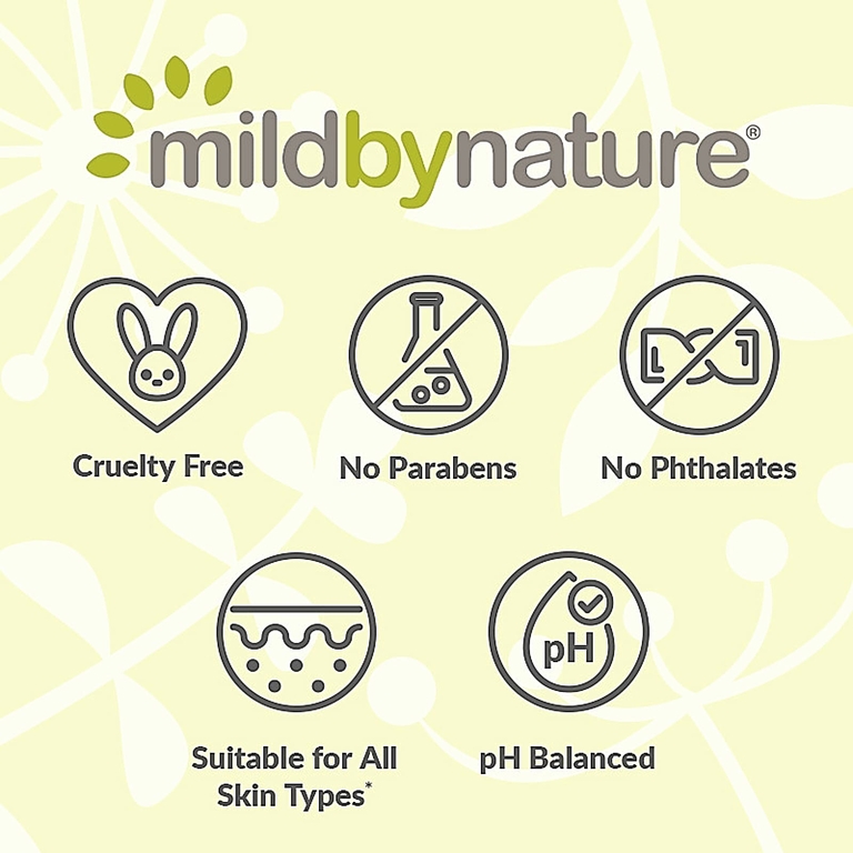 Mild By Nature, антистатические салфетки, без запаха, 40 биоразлагаемых салфеток