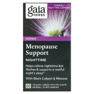 Gaia Herbs, Поддержка здорового сна у женщин, 60 растительных капсул Phyto-Caps с жидкостью