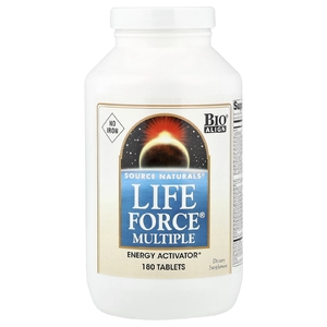 Source Naturals, мультивитамины, без железа, 180 таблеток