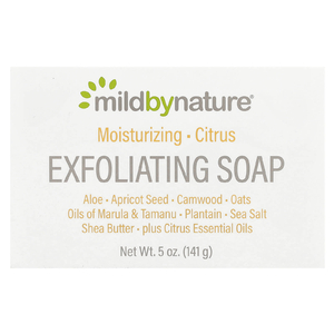 Mild By Nature, отшелушивающее кусковое мыло, с цитрусовым ароматом, 141 г (5 унций)