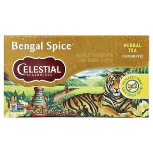 Celestial Seasonings, травяной чай с пряностями, без кофеина, 20 чайных пакетиков, 47 г (1,7 унции)