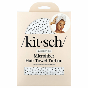 Kitsch, Быстросухой турбан из микрофибры для волос, 1 шт
