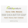 Mild By Nature, кусковое мыло с сырым маслом ши, с витамином E, розмарином, миррой и ладаном, 141 г (5 унций)