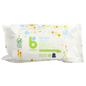 Babyganics, Детские салфетки, без отдушек, 80 салфеток (Товар снят с продажи) 