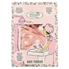 The Vintage Cosmetic Company, Тюрбан для волос, в розовый горошек, 1 штука