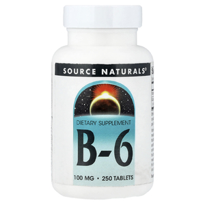 Source Naturals, B-6, 250 таблеток