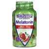 VitaFusion, мелатонин Max Strength, натуральная клубника, 10 мг, 100 жевательных мармеладок (5 мг в 1 жевательной таблетке)