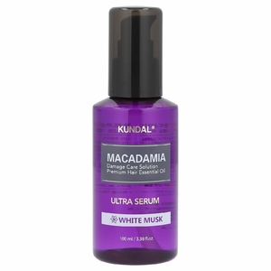 Kundal, Macadamia, ультрасыворотка, белый мускус, 100 мл (3,38 жидк. унц.)
