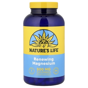 Nature's Life, восстанавливающий магний, 250 капсул