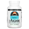 Source Naturals, L-аргинин, в свободной форме, 500 мг, 100 капсул