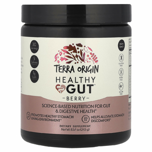 Terra Origin, добавка для нормализации функций желудочно-кишечного тракта, вкус ягод, 243 г (8,57 унции)